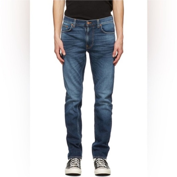 Nudie Jeans Lean Dean Straight Leg Jeans - Picture 1 of 15